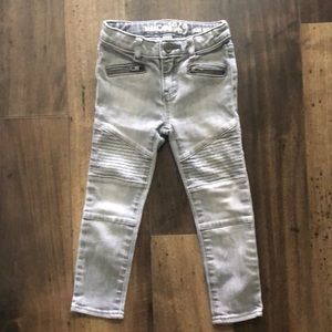 Denim Moto Skinny Jeans